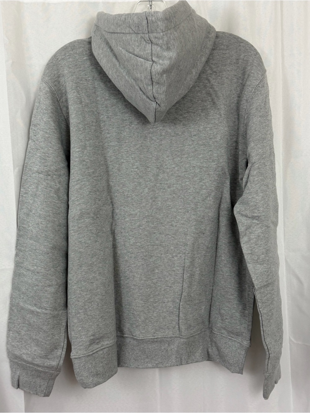 G-Star Light Heather Gray Logo Pullover Hoodie w- Red Logo Medium.  NWT - Picture 6 of 10